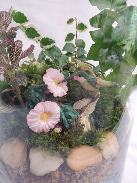 Hummingbird's Garden Terrarium